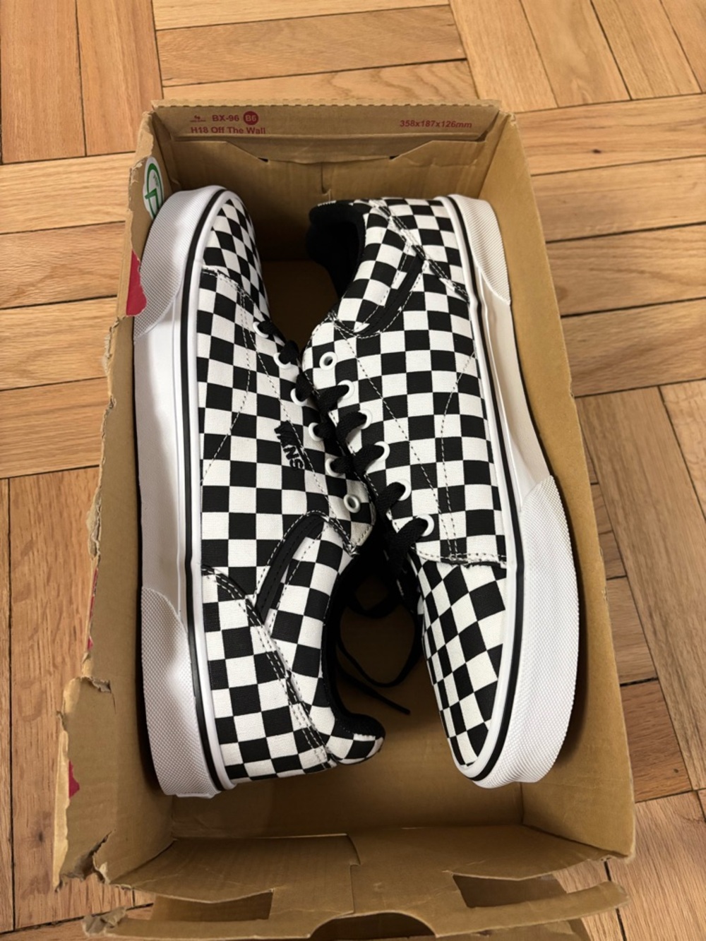 VANS New Mens Checkerboard Black White Seldan Sneakers Shoes VN000CT3BA2 Size 13